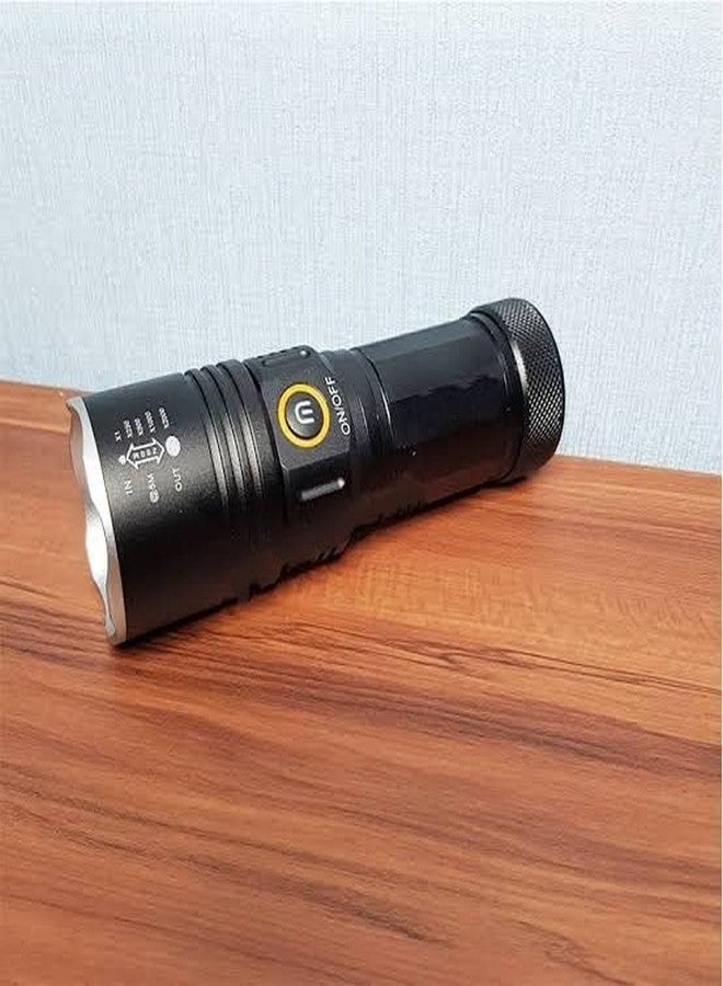 SKPM Rechargeable 3 Modes LED Flashlight Torch T209 2500 Lumens - Image 4